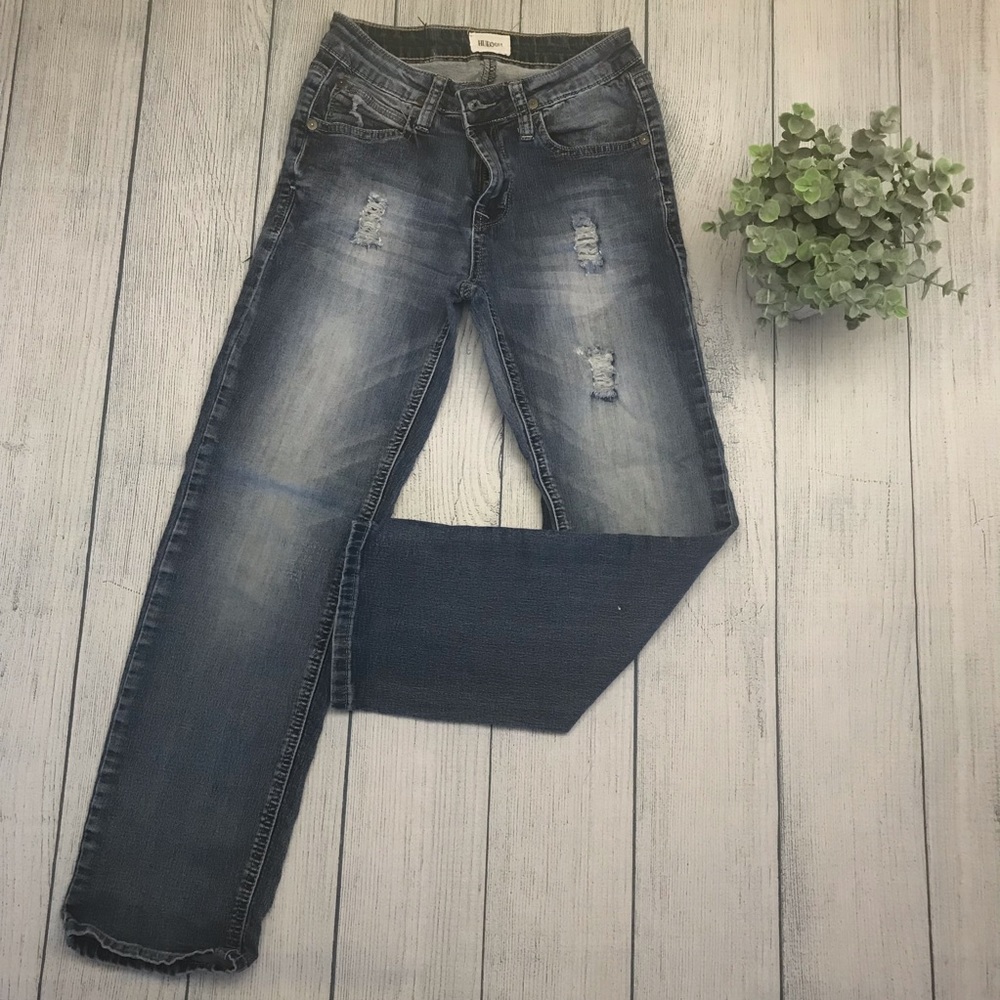 Hudson Kids Parker Straight Leg Jeans -Tumbled Use